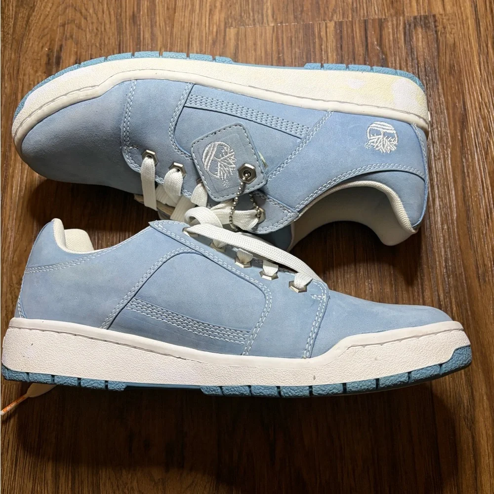 Timberland Light Blue Athletic Shoes - Picture 3 of 4
